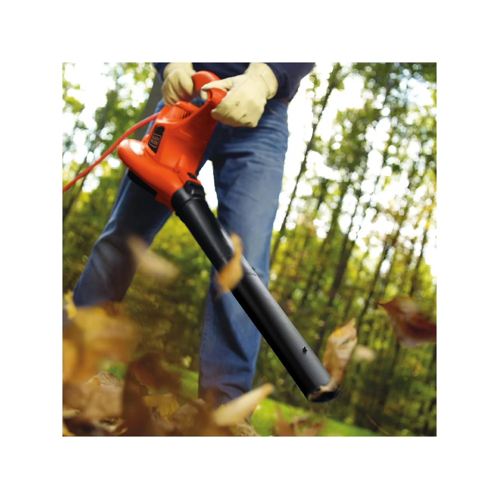 Classic Leaf Blower with 12 Amp 3in1 Electric Vacuum Mulcher - BV3600 - Ergonomic Design Model CB6358