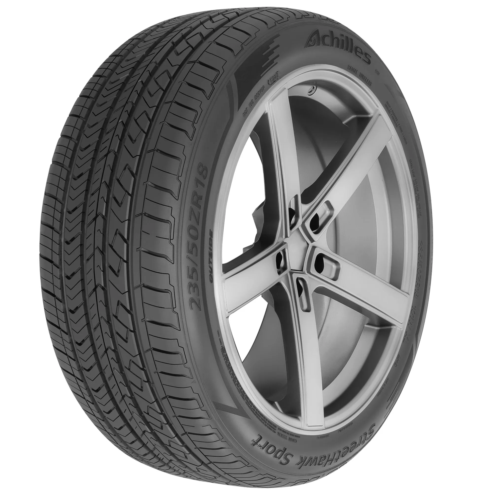 Compact Car Tire with 94W, Fits Multiple Makes And Models, Size: 255/35ZR18 - Model A88E32