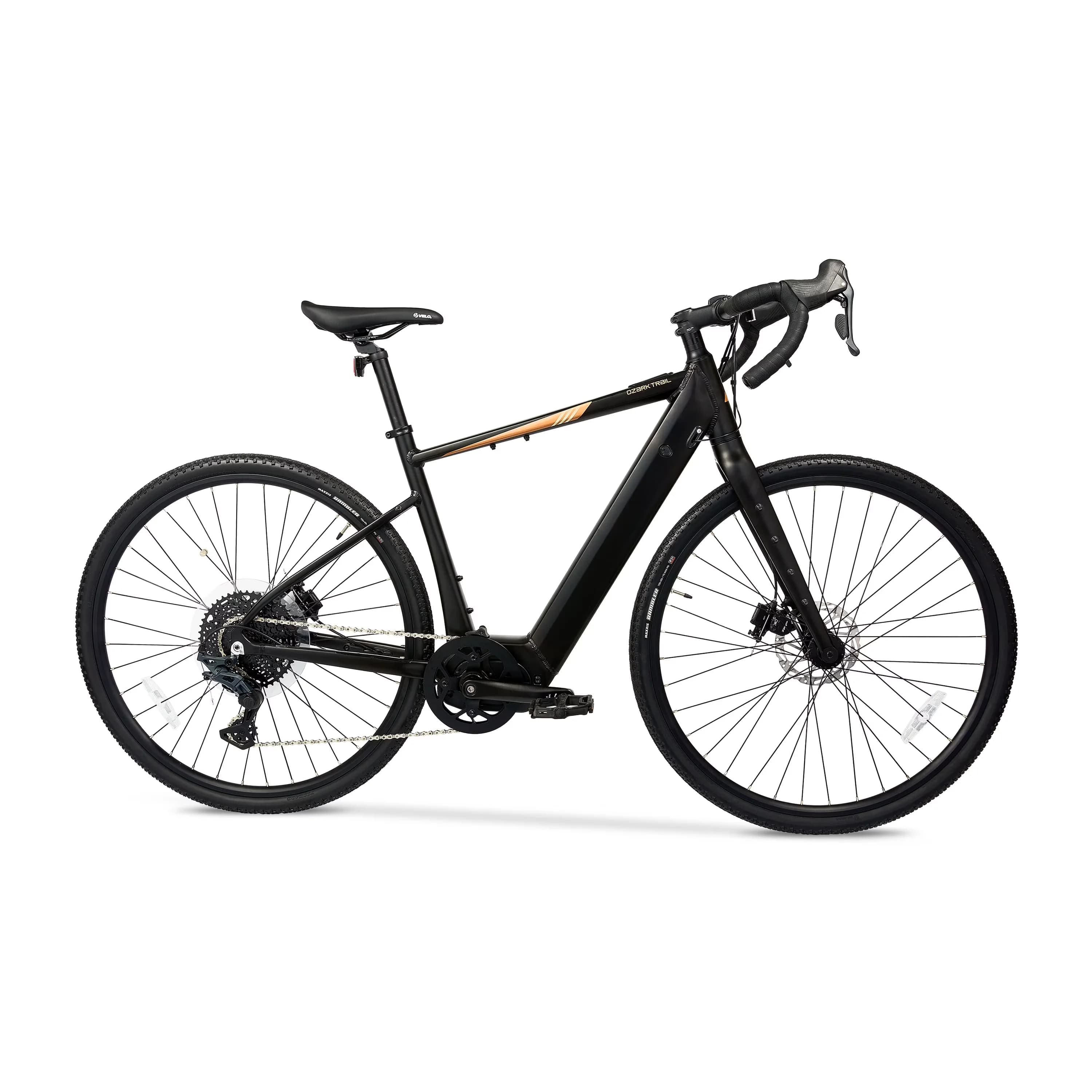 Efficient Electric Bike with Battery, Adjustable Seat Height, Class 1 Mid-Drive - Black Model 0CF6C8