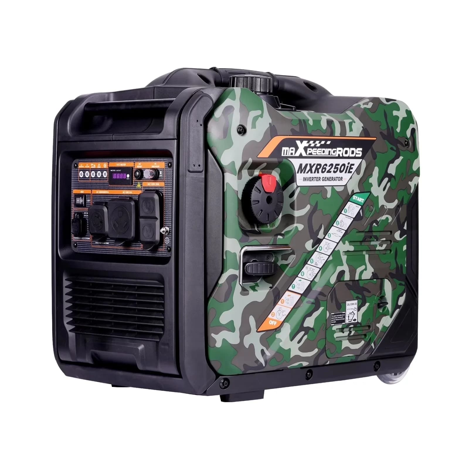 Essential Generator with 5000W, 5000W Electric Start Inverter, Overload Protection - Model 357D52