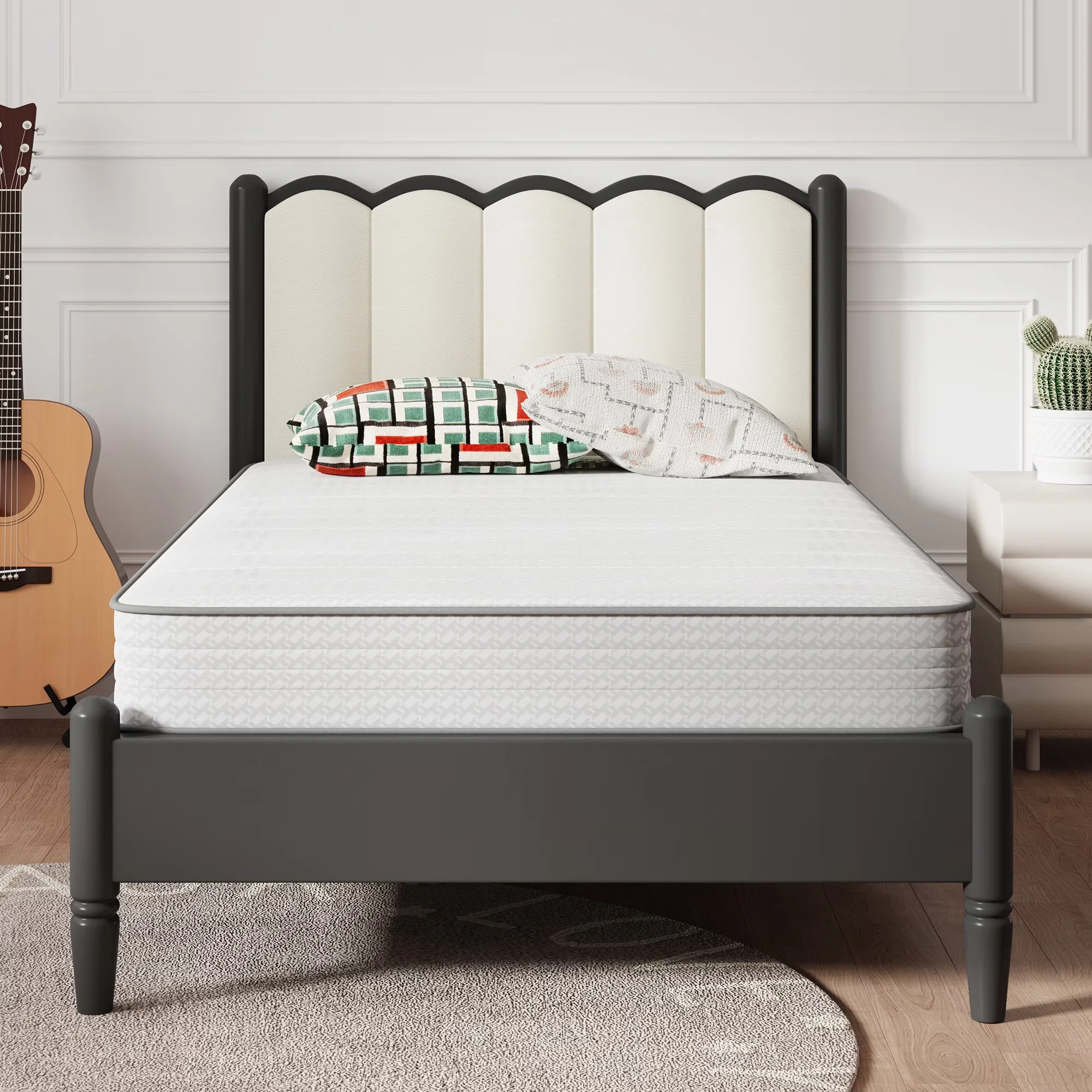 Modern Mattresses Accessory with Breathable Construction, Stain Resistant - Innerspring Model 3590FE