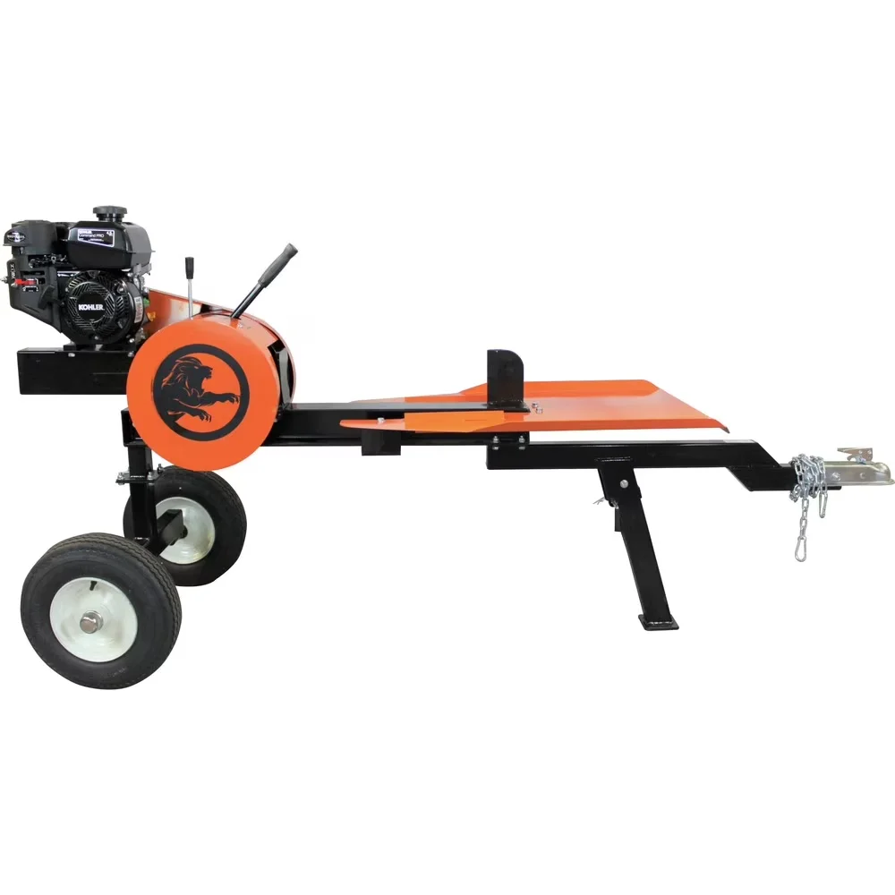 Logsplitter Reliable with Wheeled, KOHLER CH245 4.5 HP Command PRO., All-Weather Protective Cover - Multicolor Model EDC61F