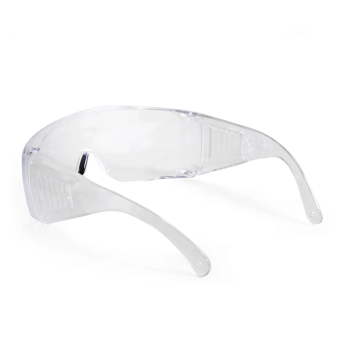 Sleek Protective Equipment with 100% UV400 Protection, Z87.1 Poly-Carbonate Lens Fit-over HTS, Clear Safety Glasses - Clear Model FC30C5