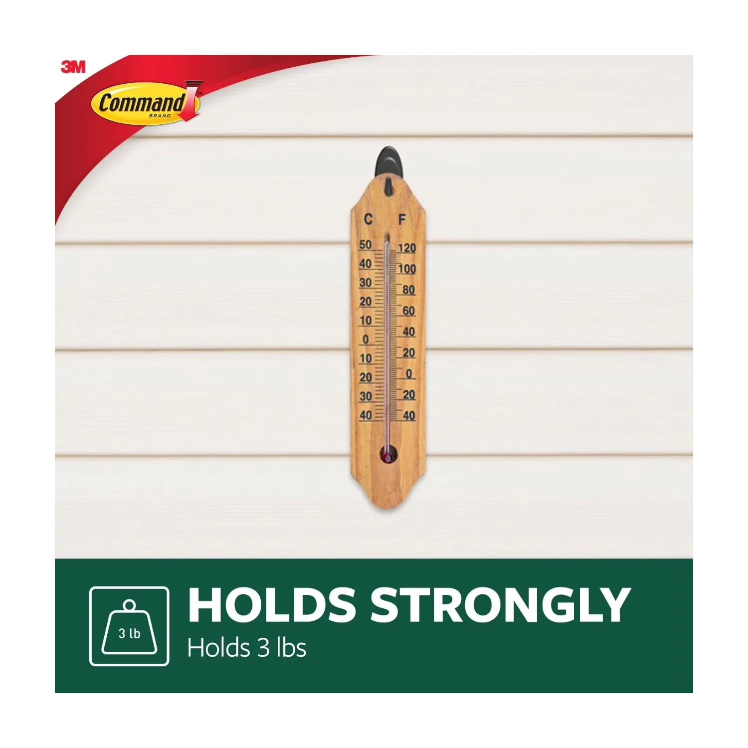 Premium Damage-Free Hanging with Wall-Mountable, Easy Installation - Black Plastic Model D086FD