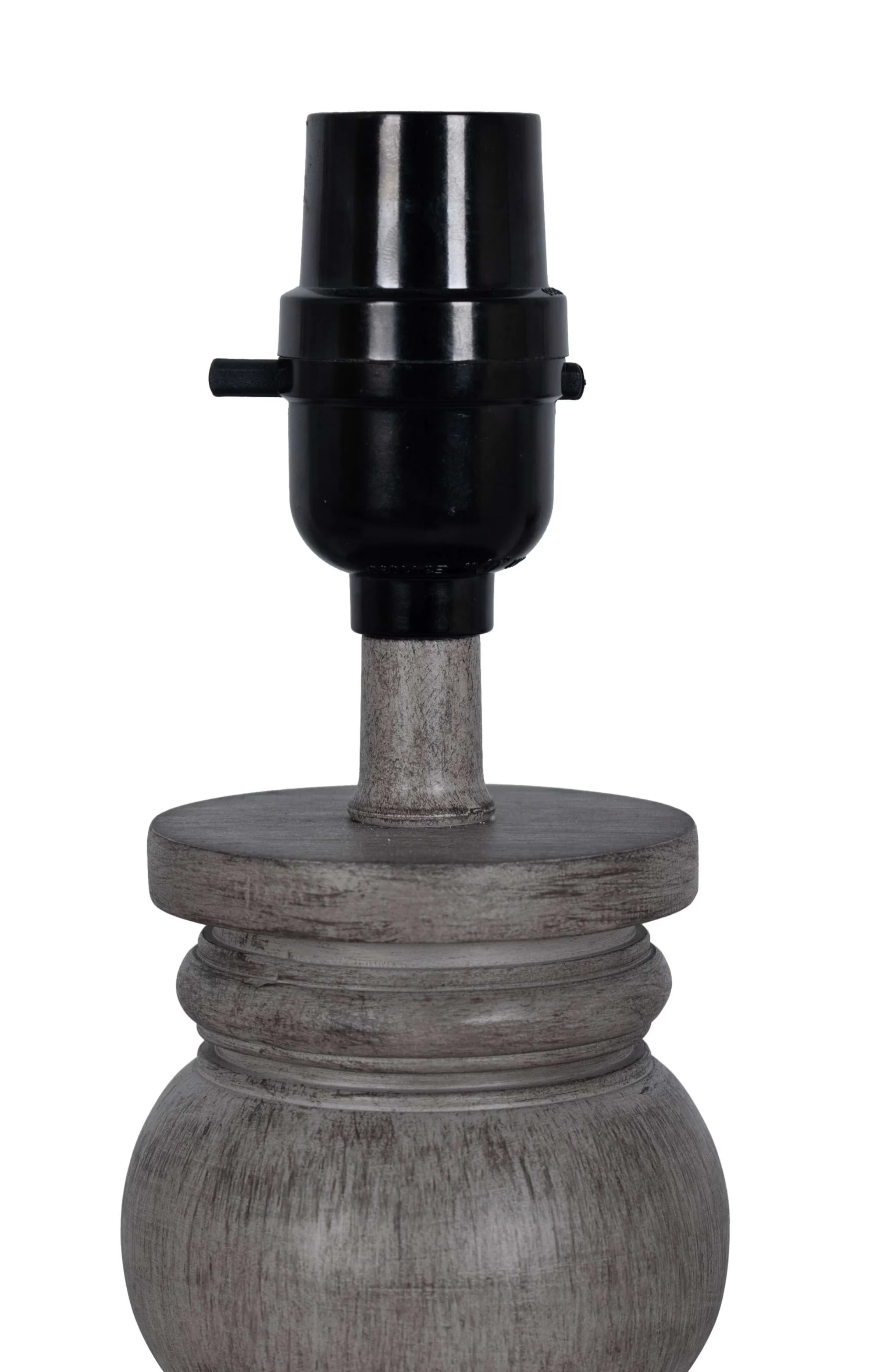 Quality Table Lamp with LED, Farmhouse, 12.75" Polyresin - Resin Brown Model 14EED1