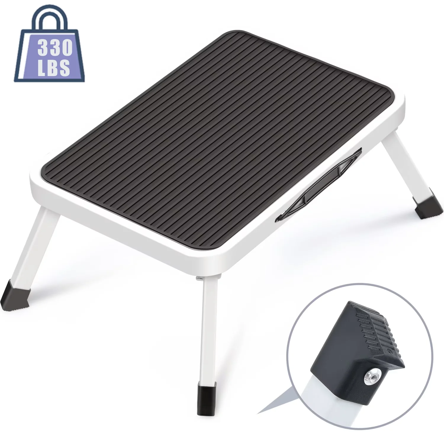 Modern Ladders And Step Stool with Feature: TUV CERTIFICATE, Sturdy and Safety, Multifunctional Usage - Rubber, Steel Model 29E2F3