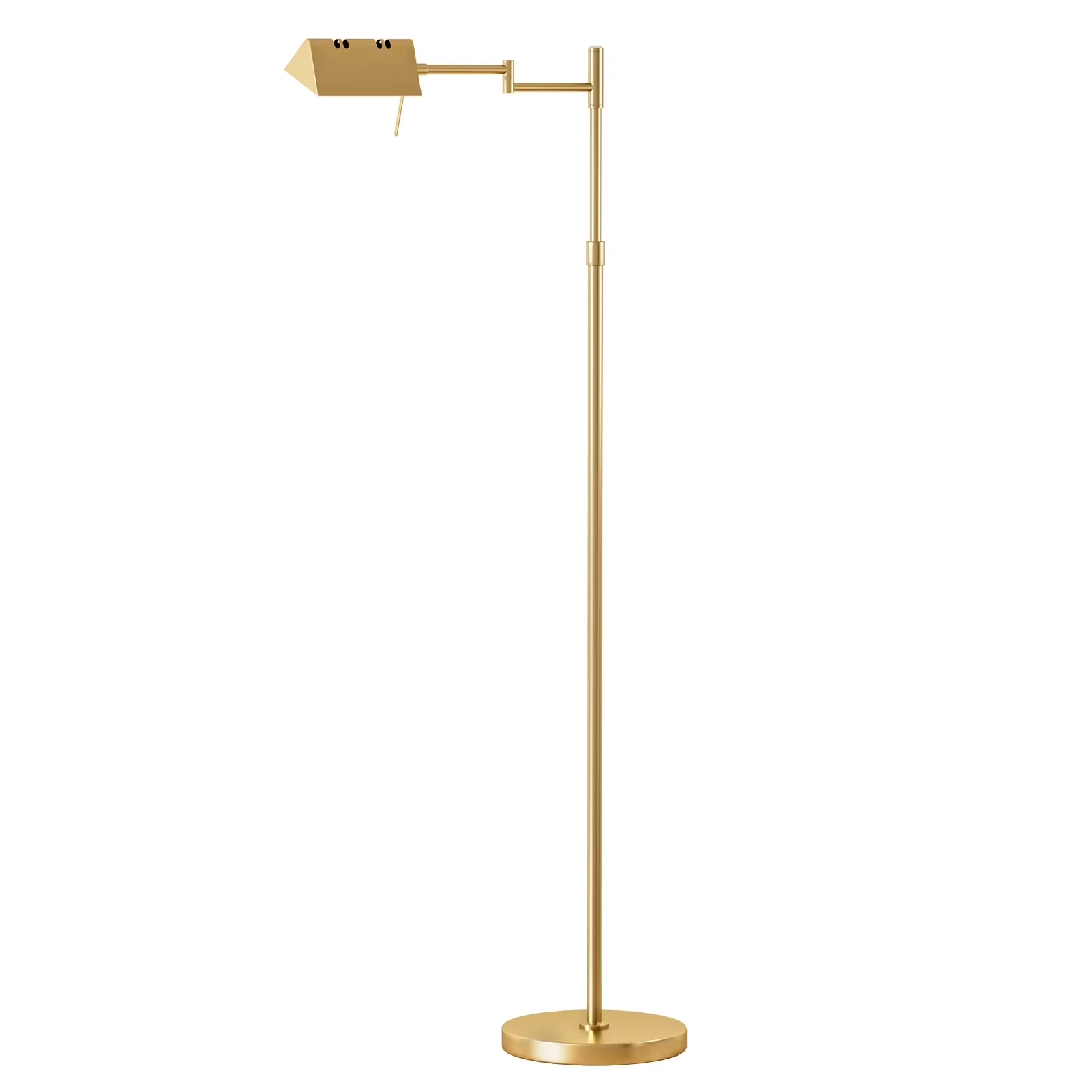 Sleek Floor Lamp with LED, 12W, Dimmable Metal - Multicolor for Living Room, Bedroom Model EDEB49