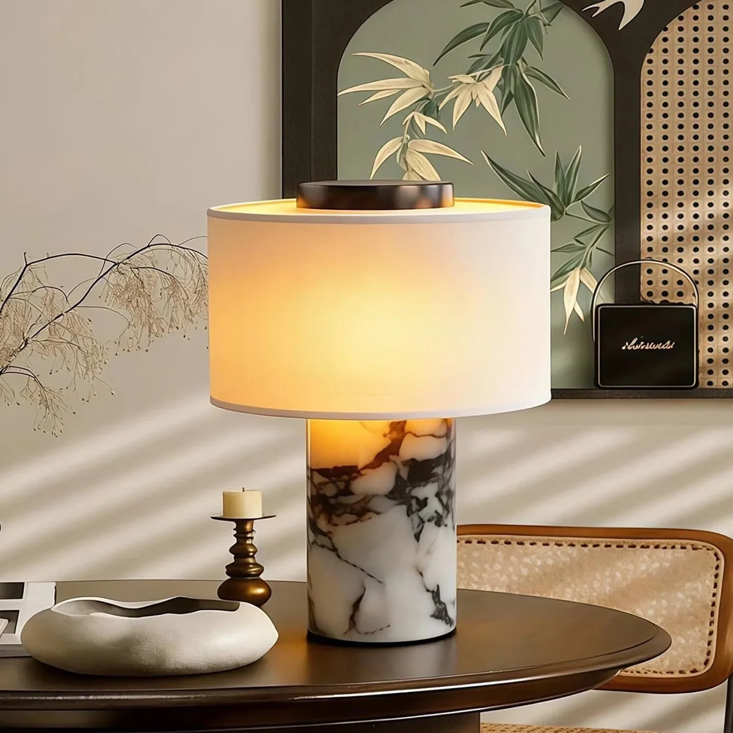 Durable Led Lighting with LED, Usb Port, Dimmable - Marble 7 x 10 for Living Room Model 9EF93D