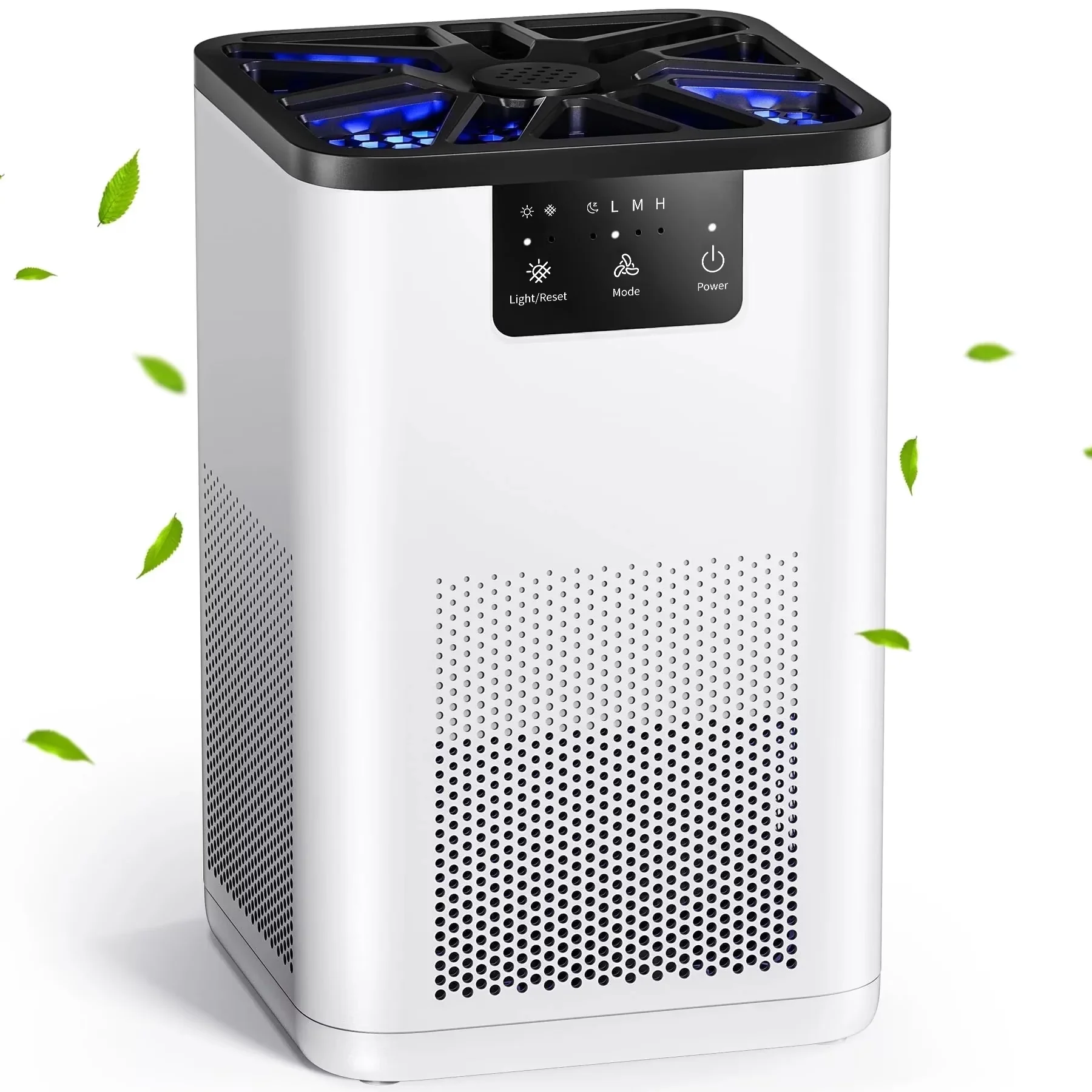 Stylish Air Purifier with Filter Change Indicator for Home - HEPA - Professional Series Model 12FA37