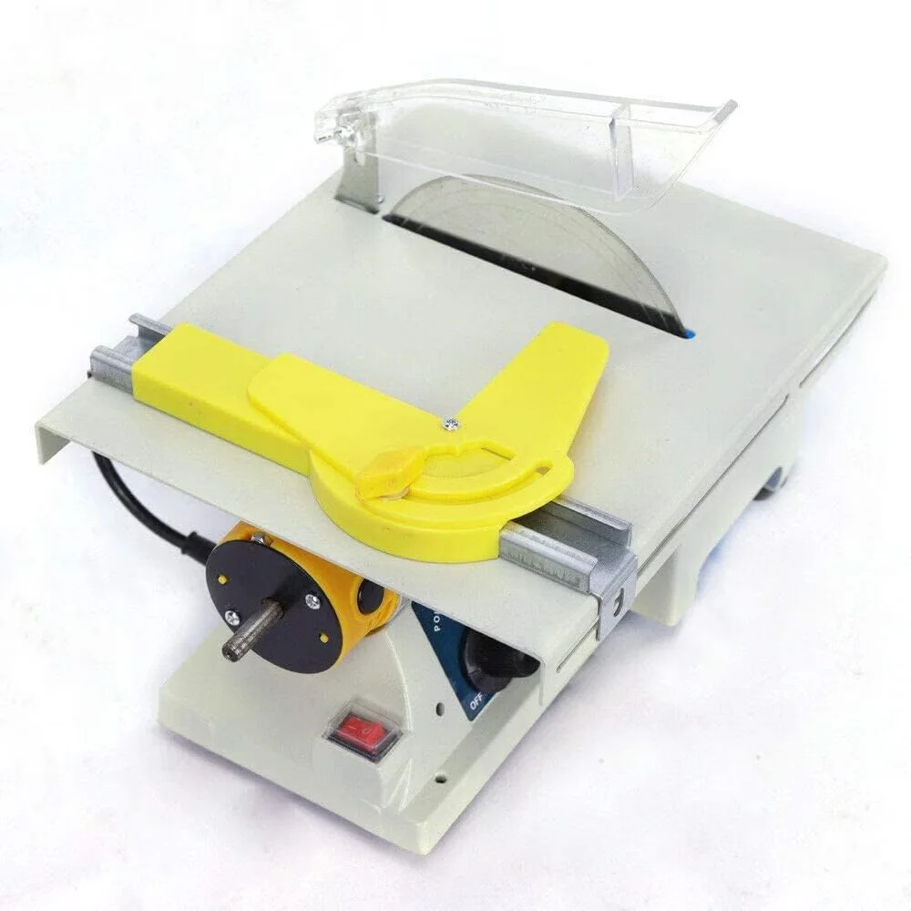 Compact Power Saw with 320W, Adjustable, Mini Table - Traditional Style Model 2620AD