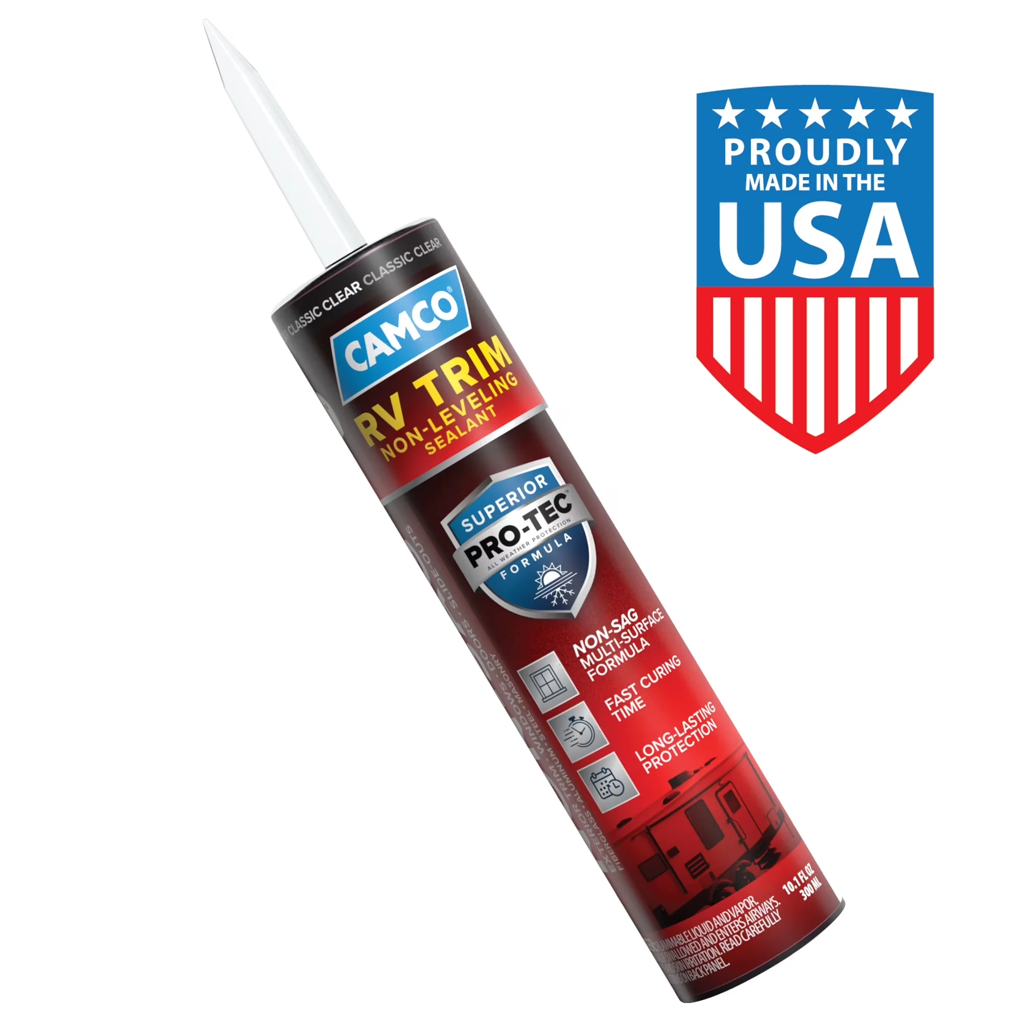 Adhesives Glues In Paint Supplies Tool Reliable with Pro-Tec Weather Guard Protection, Non-Sag RV Putty Sealant, Clear (41465) - Clear Model 81AEE5