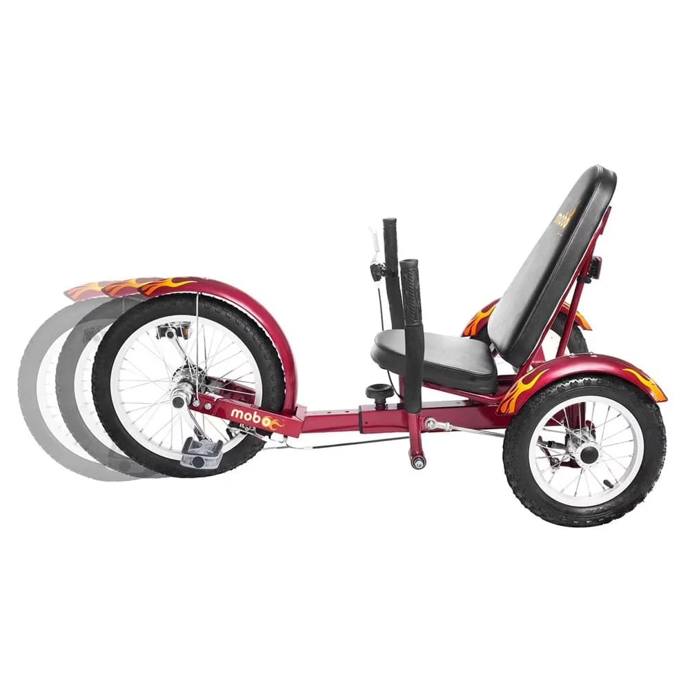 Innovative Kids Bike with Adjustable Seat, Colors: Red, youth - Red mobo Model 7F9D20