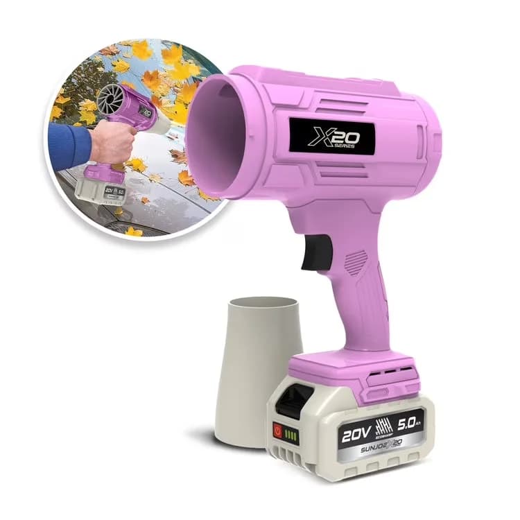 Innovative Leaf Blower with Battery, 20V - 5A-RED - Low Maintenance Model 5D9432