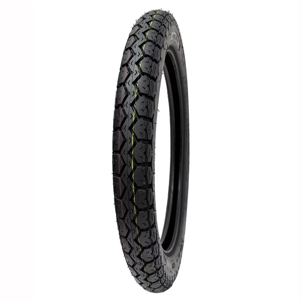 Innovative Motorcycle Tire with Dot Approved, All-Weather, Wet Or Dry - Black Model F7AEFD