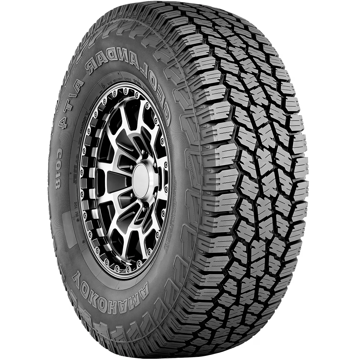 Truck Tire Classic with Low Maintenance, Extra Strength, Size: 235 55R19 - Model A0E6FB