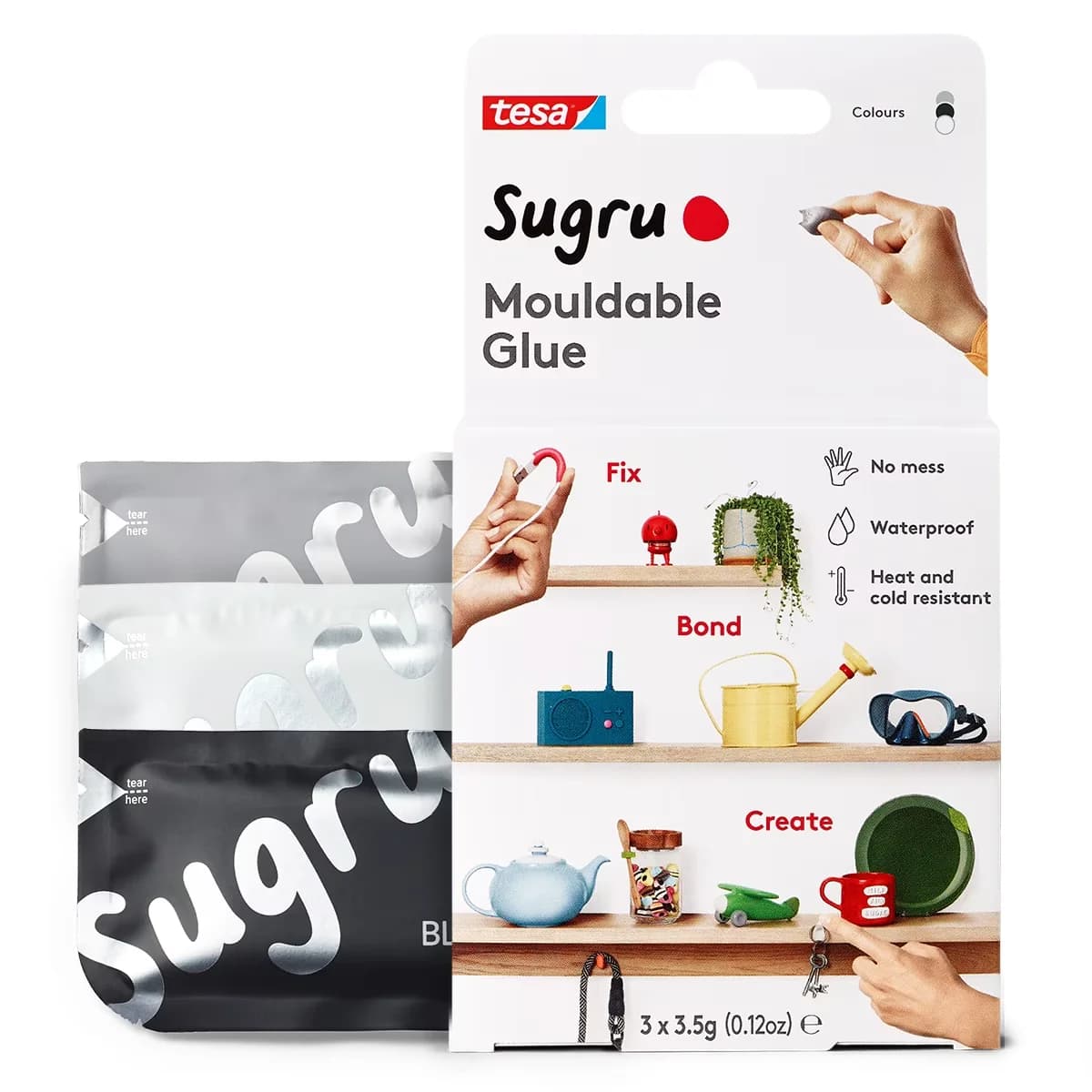 Durable Adhesives Glues In Paint Supplies Tool with Moldable Multi-Purpose Glue - Silicone White Model AF86CE