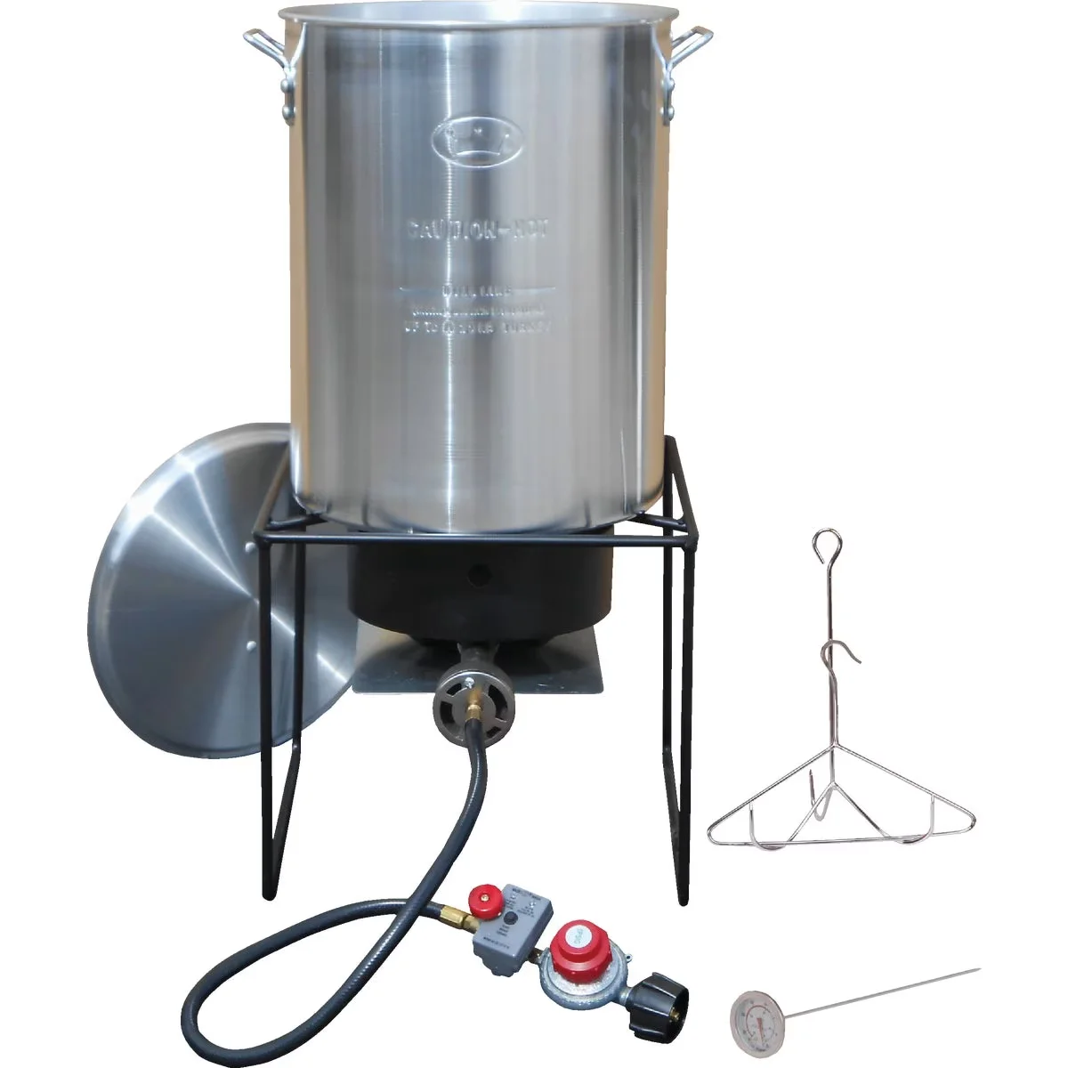 Quality Outdoor Fryer with One Size, Multi - Aluminum 12RTF - Ergonomic Design Model 4AD4F8