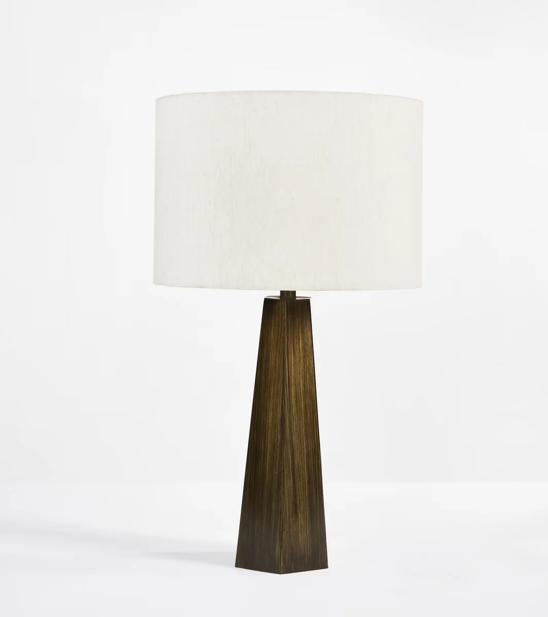 Durable Lamp with Incandescent, Standard Lamps, Jandean 27 in. Statuesque Table - Iron Brown Model C4FD3E