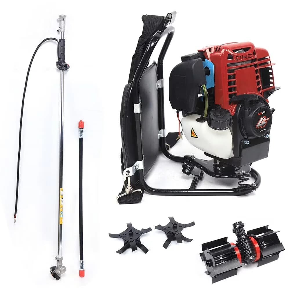 String Trimmer Reliable with Antivibration - Red Stroke for Home and Office Model 2B5642