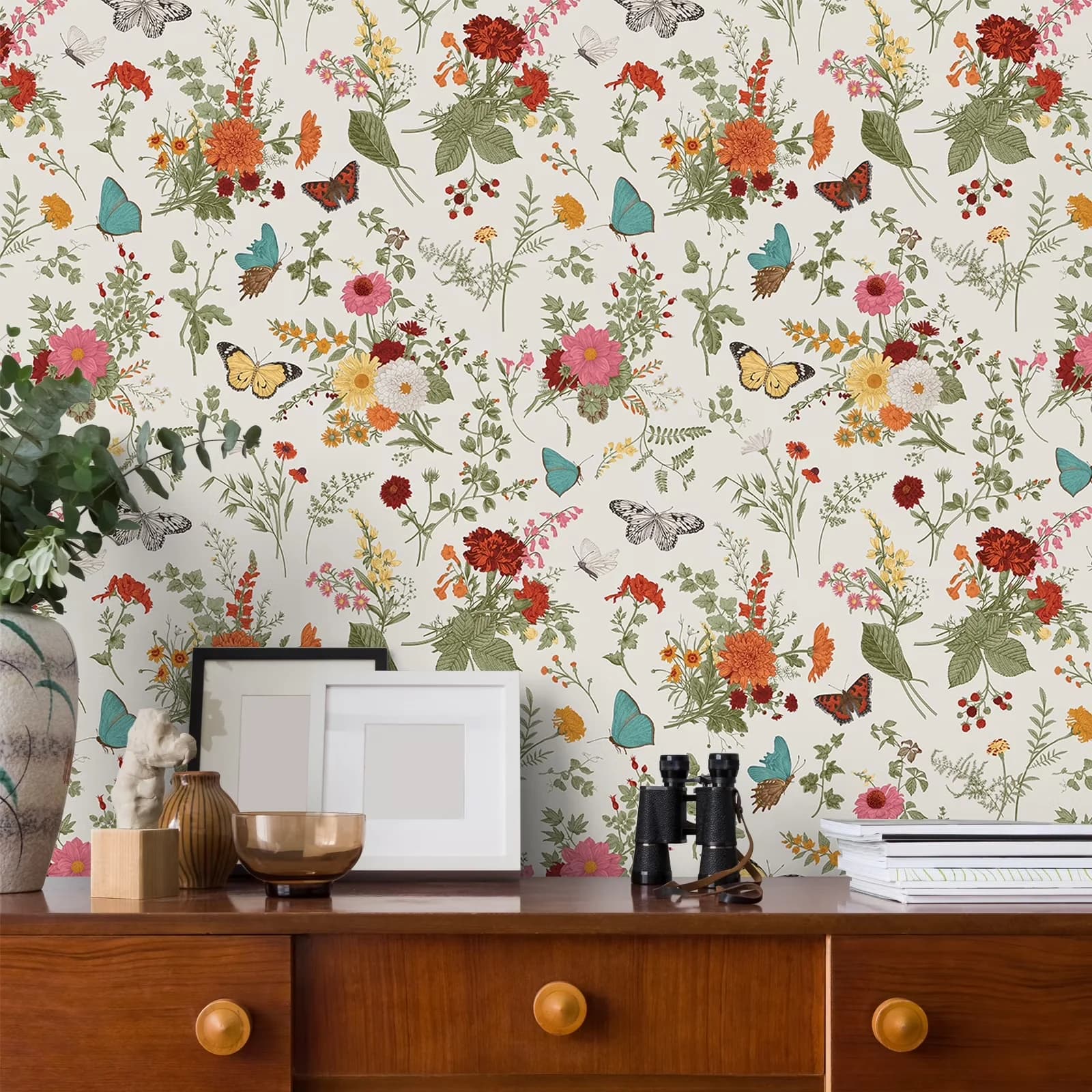 Premium Wallpaper Wall Decals Wall Covering with Waterproof, Easy To Clean - Vinyl Multicolor for Bedroom, Bathroom Model F21DC2