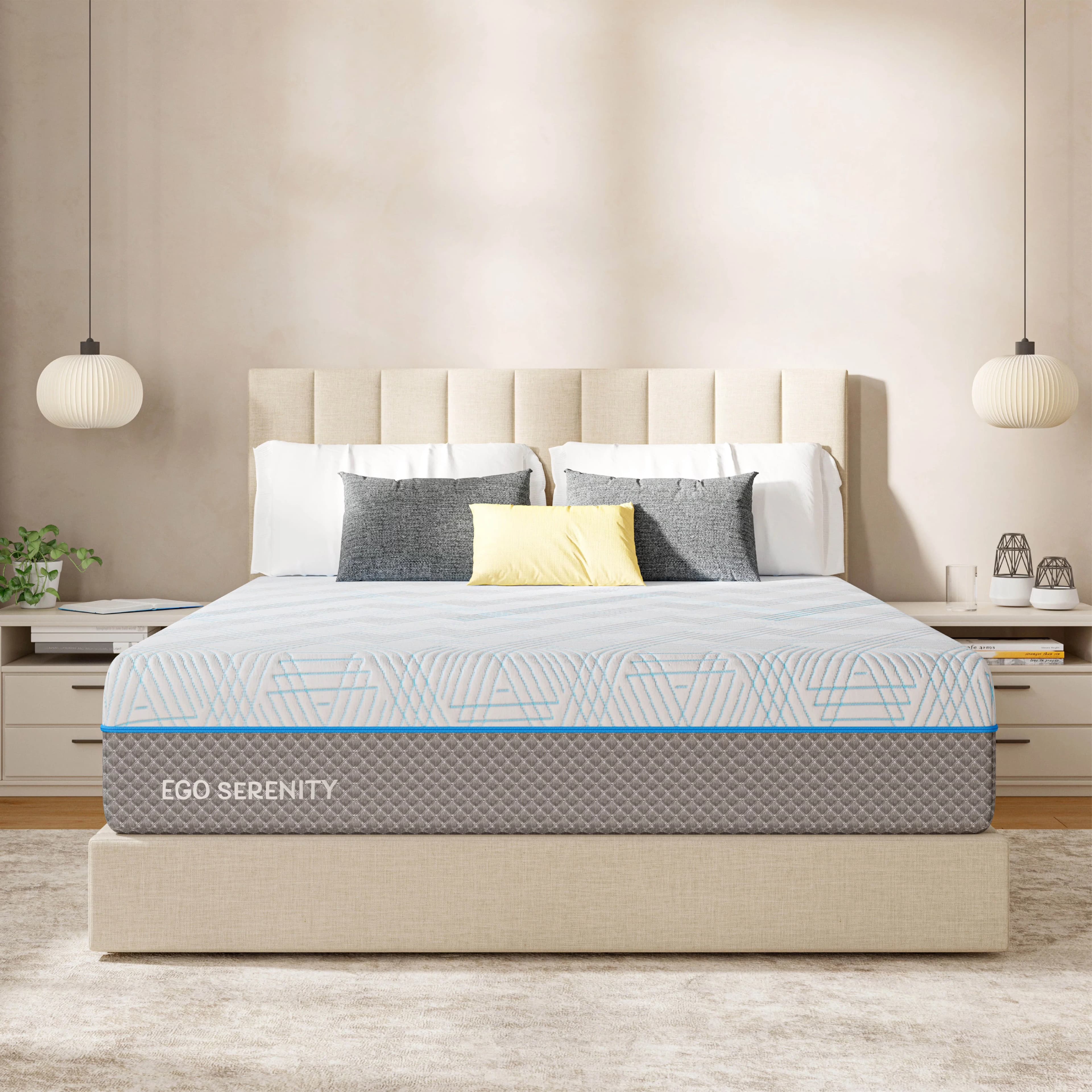 Compact Mattresses Accessory with Mattress-In-A-Box, Breathable Construction, Removable Cover - Memory Foam Model 45A00D