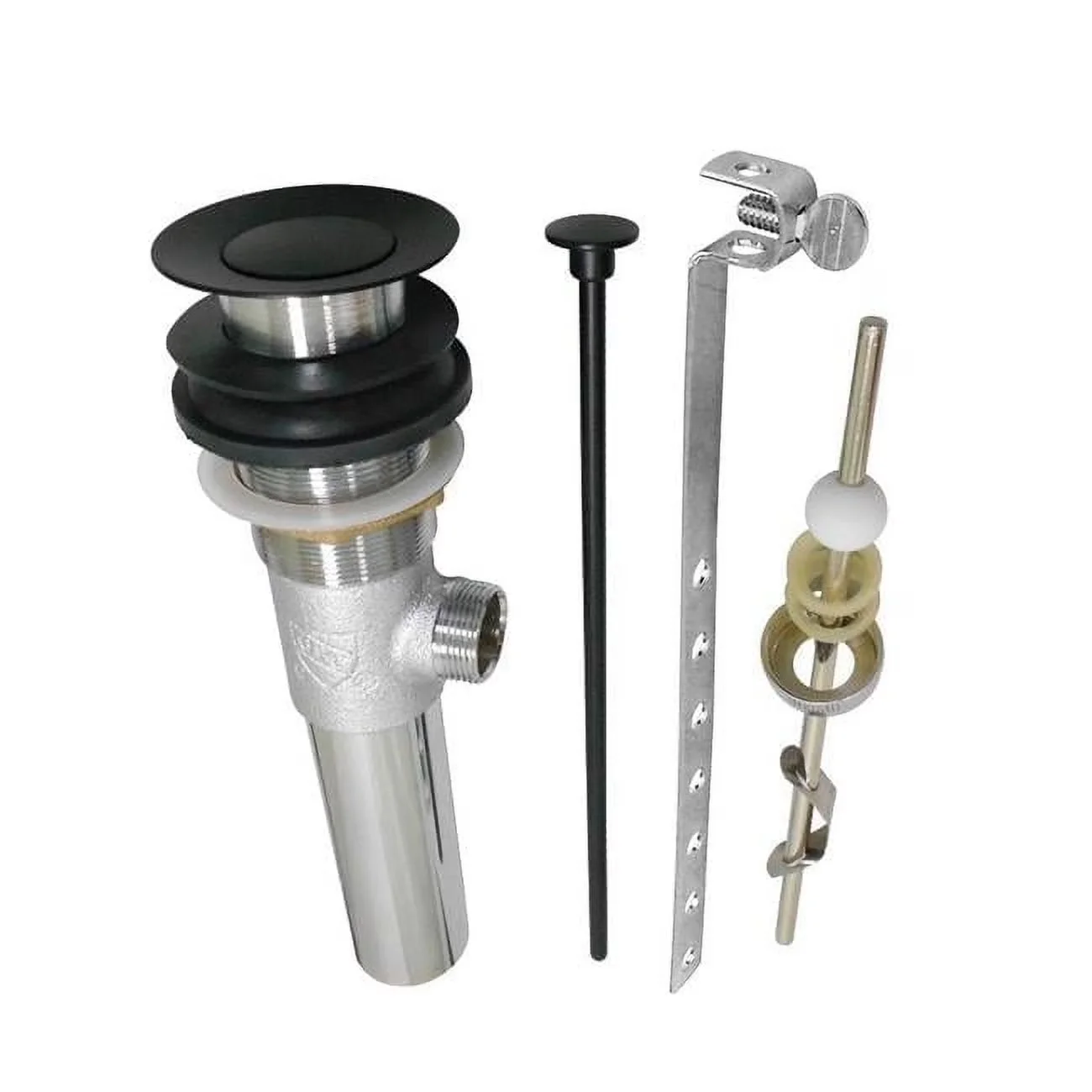 Essential Bathroom Renovation with Anti-Clogging, Pop-Up Drain - Brass Multicolor Model 1687D7