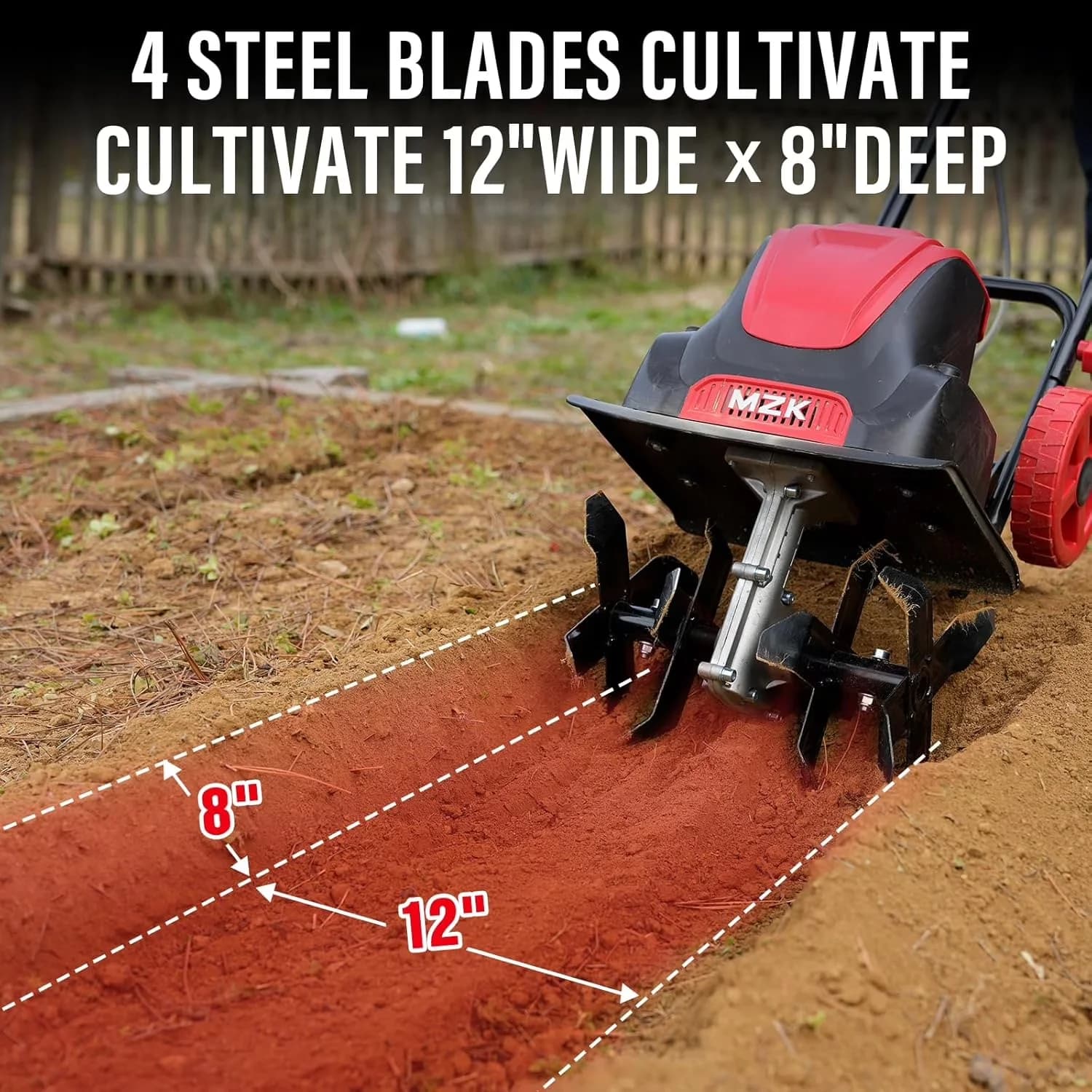 Innovative Trillers Cultivator - 12 for Multiple Applications Model 72C69C
