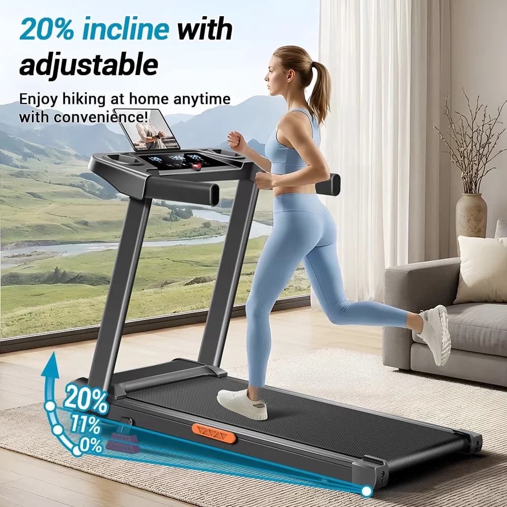 Professional Home Gym with Portable, Adjustable - Metal Black for Home Model 9B465F