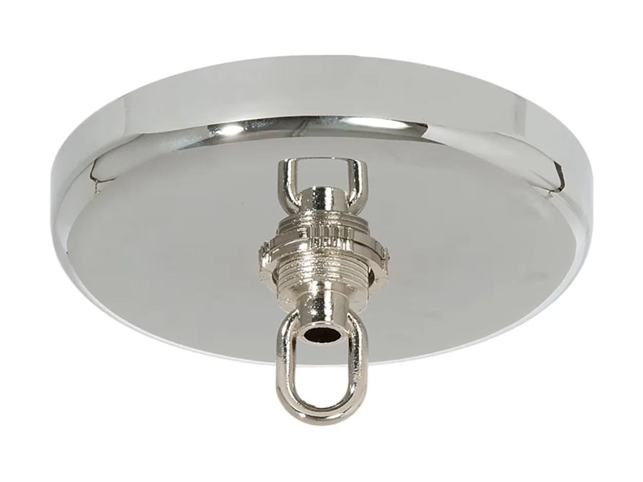 Reliable Table Lamp with Modern, ® Rounded Canopy Kit (Nickel) - Multicolor Model BB2722