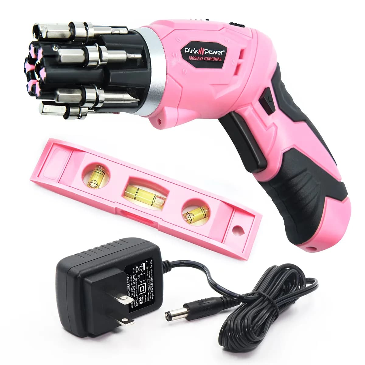 Essential Factory Reconditioned with Battery, Handheld, Bubble Level (Refurbished) - Pink Model 11E829
