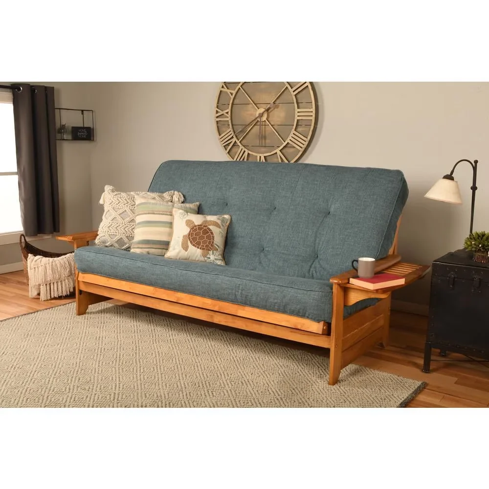 Stylish Mattresses Accessory with Converts to standard queen size bed, No tools needed for easy assembly - Multicolor Model 920B42