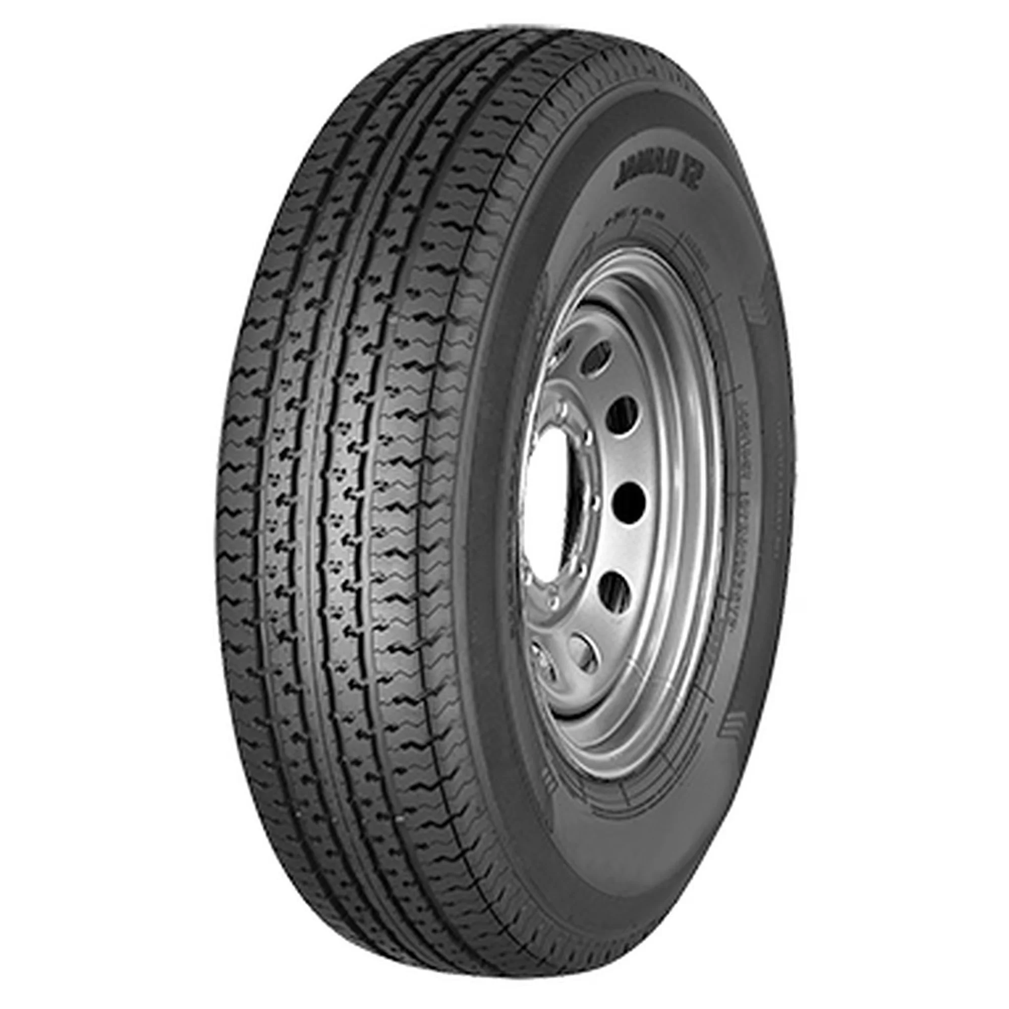 Reliable Trailer Tire with Fits Multiple Makes And Models, Great wet weather traction - Model 1E3DE4