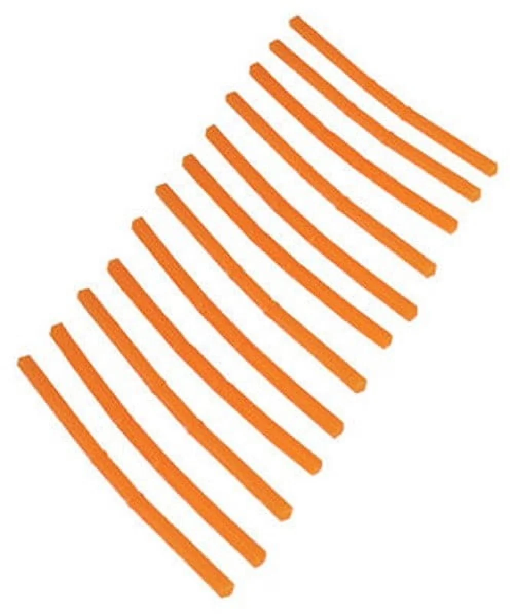 Sleek Replacement Parts Accessory with 12 Piece, Power Rake Pre-Cut Trimmer Refill Line - Orange Model B08BDF