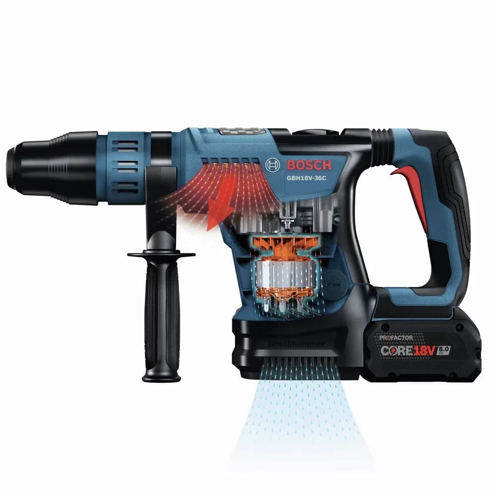 Innovative Drills Driver with Battery, 18V, Anti-Vibration Control - Blue Model E133C2