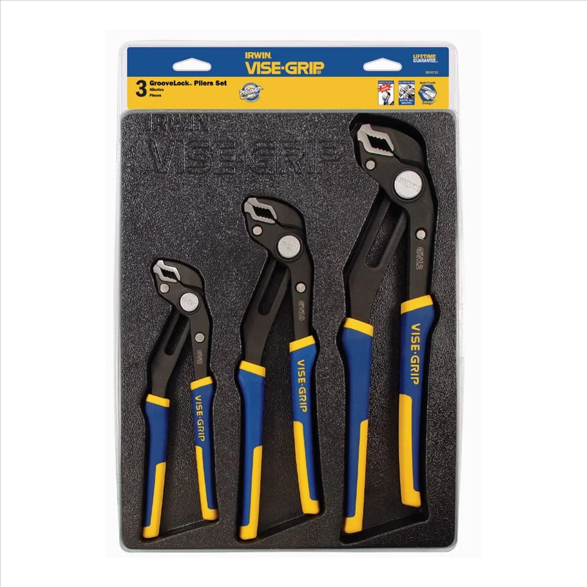 Pro Tool Sleek - Black 8,10,12 3pc for Daily Use Model 6B5004