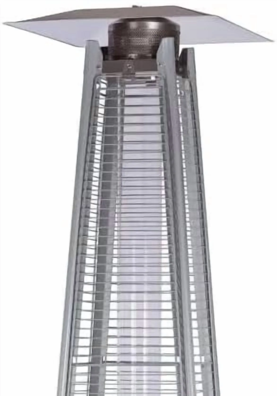 Compact Outdoor Heating with Rustproof - Pyramid - Rustic Charm Model 812B21