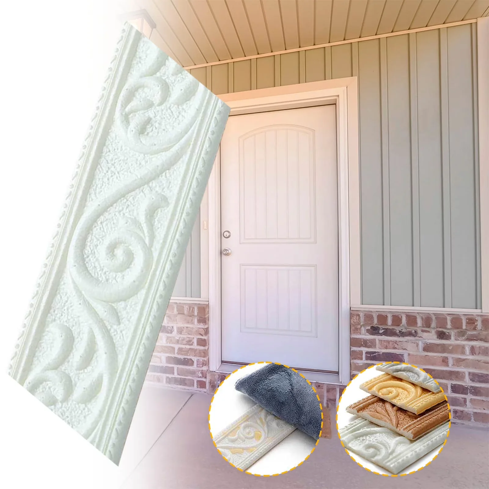 Quality Wallpaper with Waterproof - Plastic A 3x90 - Low Maintenance Model 0F705B