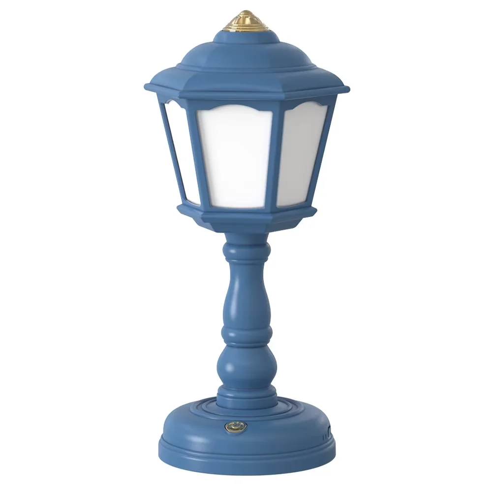 Desk Lamp Sleek with LED - Abs White, Blue, Yellow, Green, Multicolor Modes Model AA3158