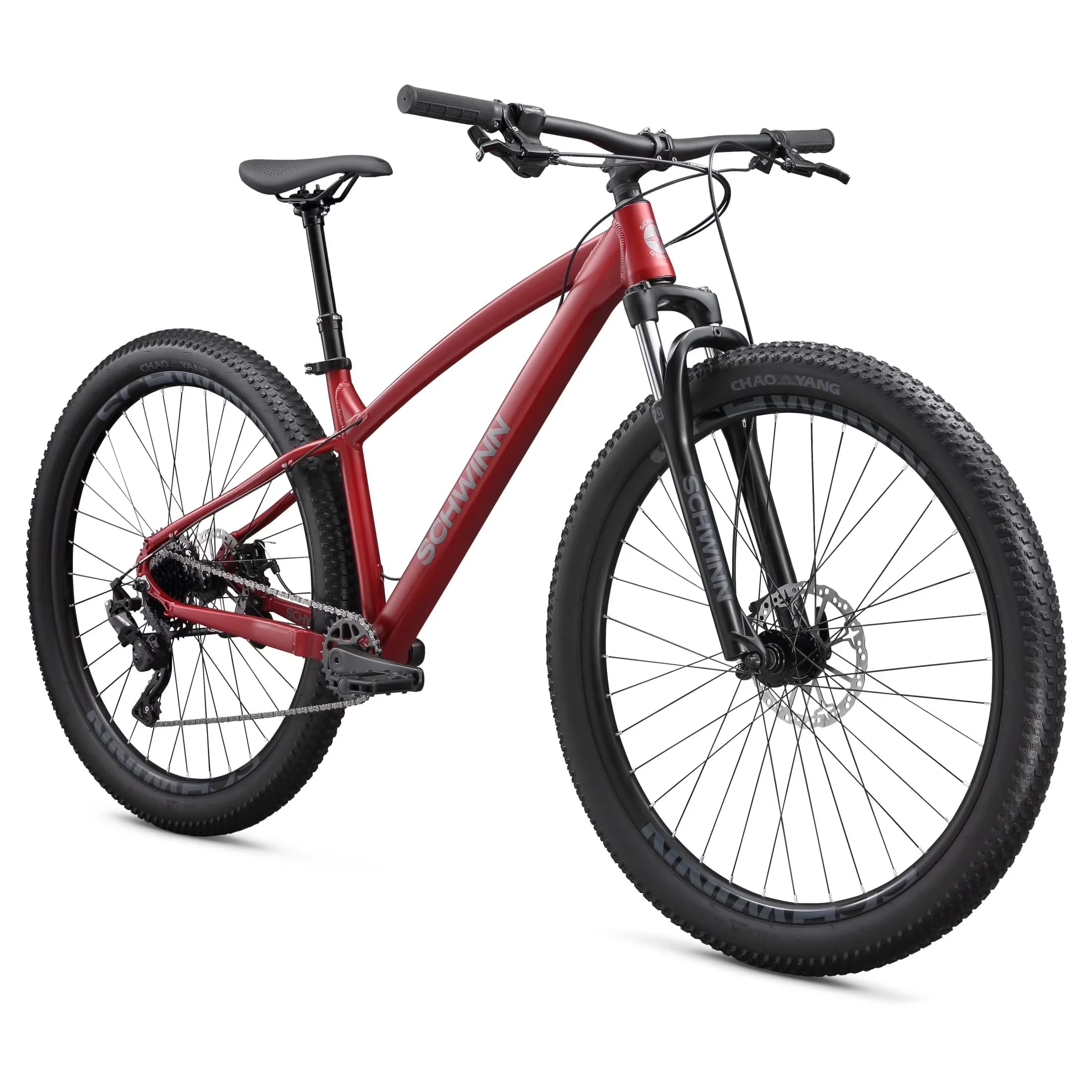 Mountain Bike Essential with Adjustable Seat Height, Medium Frame, Axum Comp X Adult Unisex - Red Model 0318D4