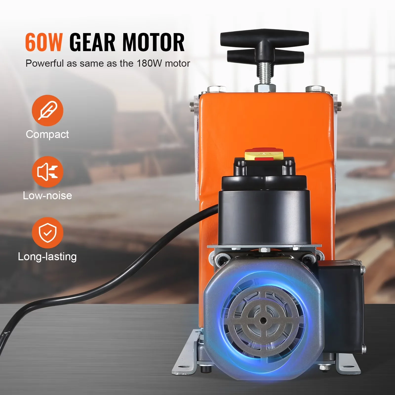 Professional Woodworking with 60W, Adjustable - Orange 60 W Electric for General Purpose Model 5EEE0C