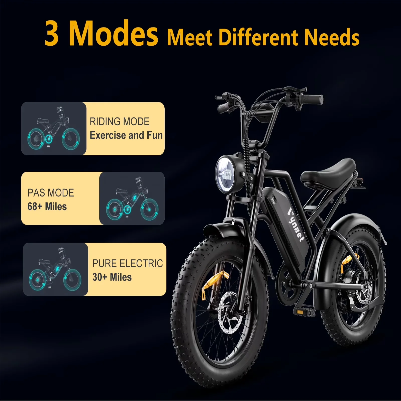 Sleek Electric Bike with Battery, 1500W, 48V - G50 - Long-Lasting Performance Model 689023