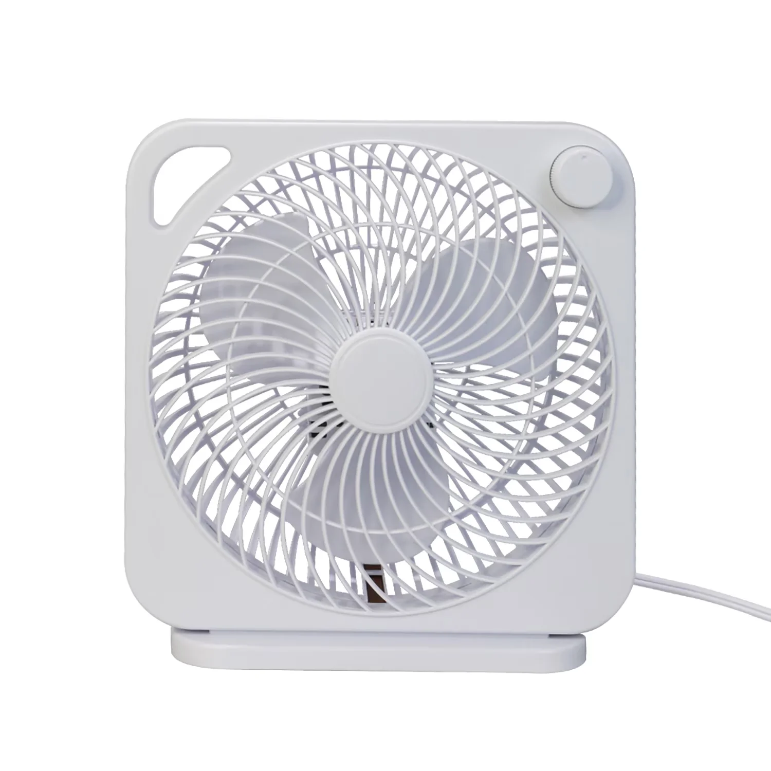 Versatile Fans In Cooling with Model#, Portable Handle, Portable handle for convenient carrying - White Plastic Model 60D1F2