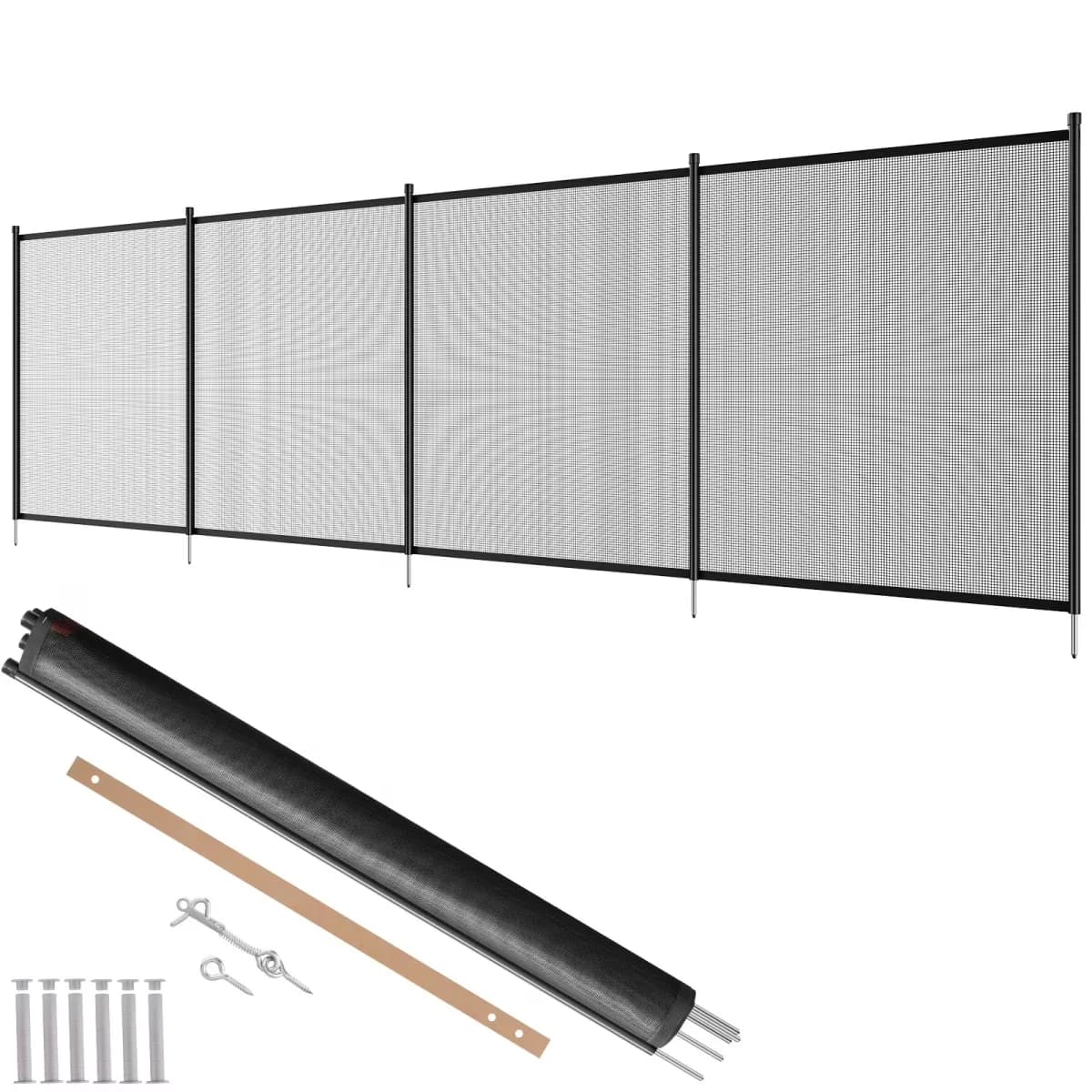 Classic Above Ground Pool with Hardware - Black 4x12FT - Standard Series Model 31D382