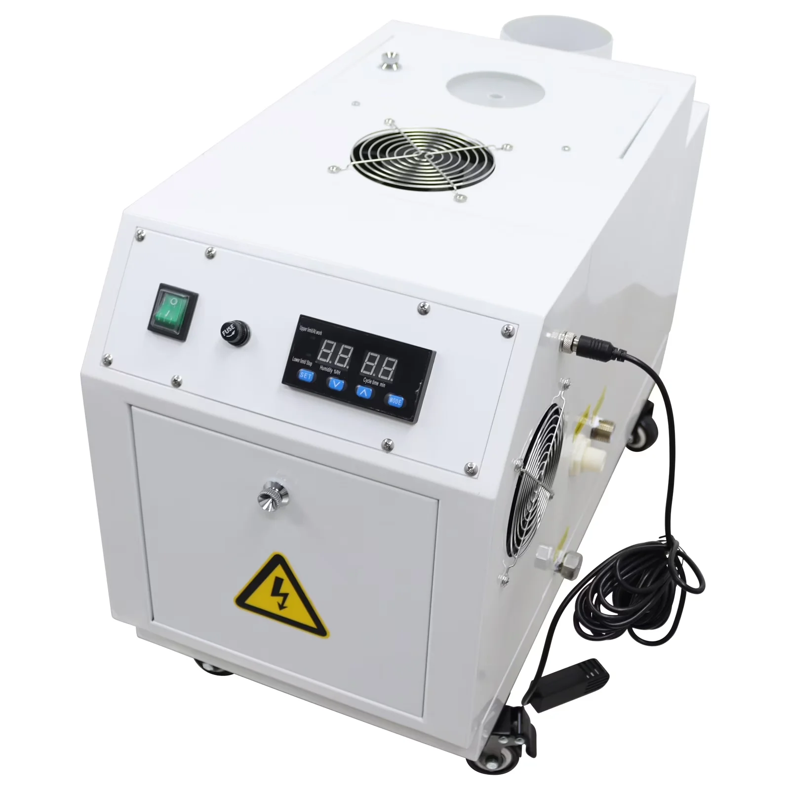 Innovative Humidifier with Ultrasonic Industrial Sprayer 2.0kg/h - Green Model 806B2B