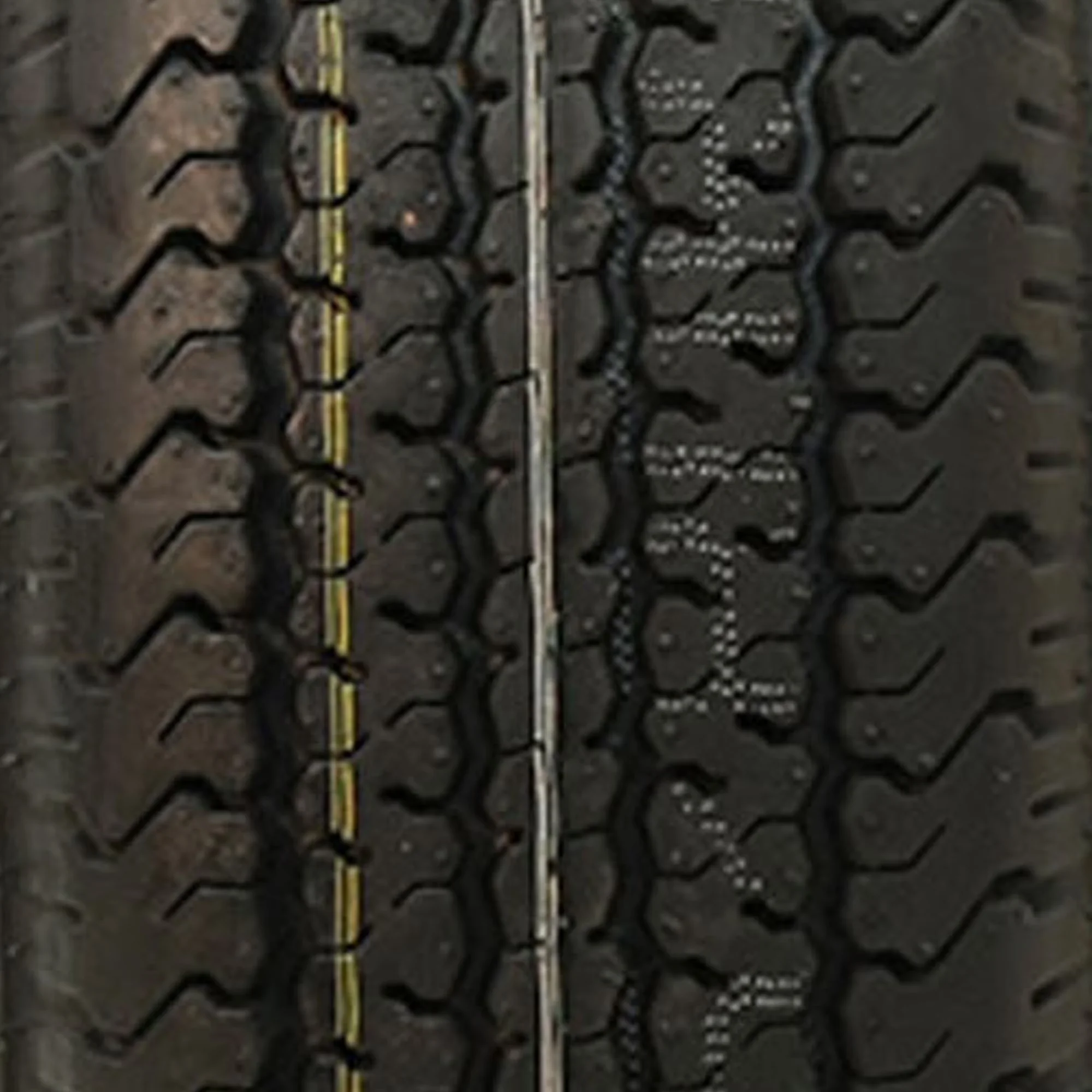 Trailer Tire Compact with Fits Multiple Makes And Models, Karrier ST205/75R15 D - Model 0B423E