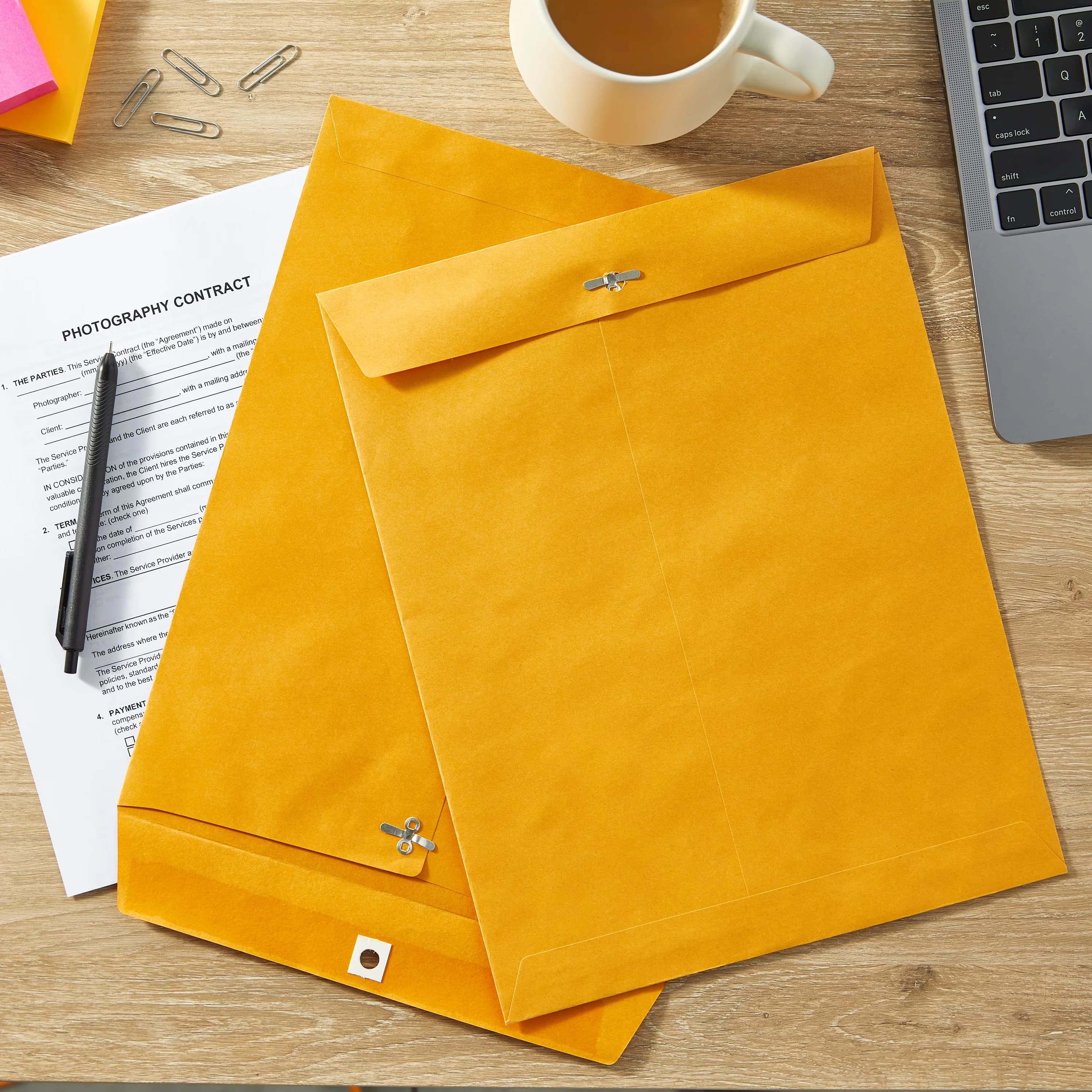 Innovative Moving with 6 count pack, Kraft Clasp Envelopes, Metal clasp closure - Brown Model DD1AD1
