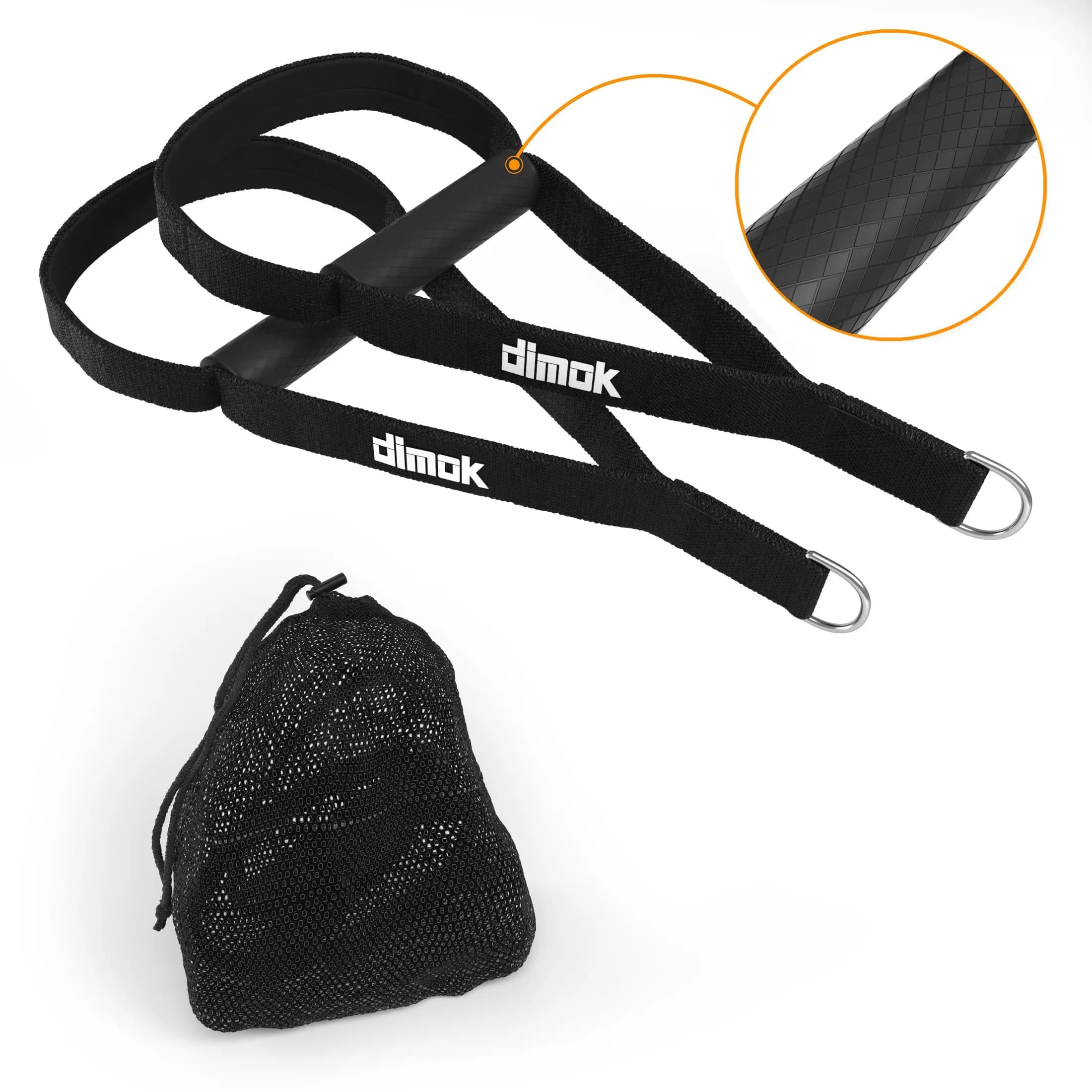 Home Gym Accessory Versatile with Anti-Slip - Rubber Black W Handles Heavy Model DBB092