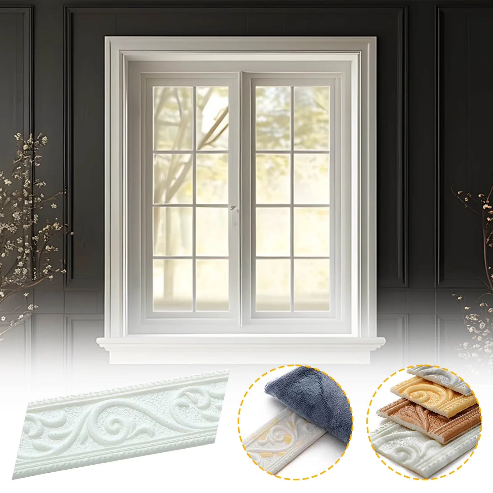 Quality Wallpaper with Waterproof - Plastic A 3x90 - Low Maintenance Model 0F705B