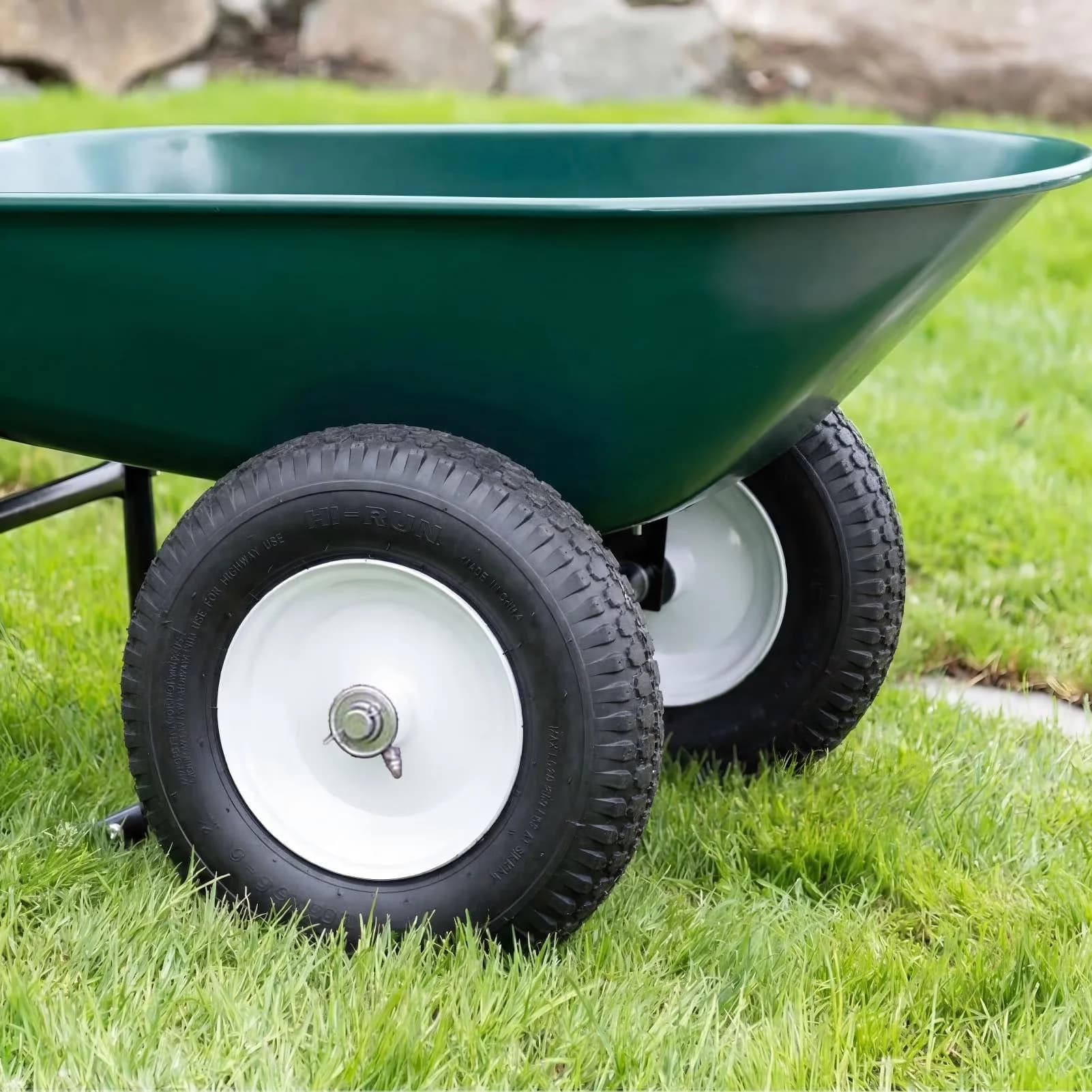 Sleek Lawn Mower Tire with Replacement, Universal Fit, Low Maintenance - Model 4EFF5A