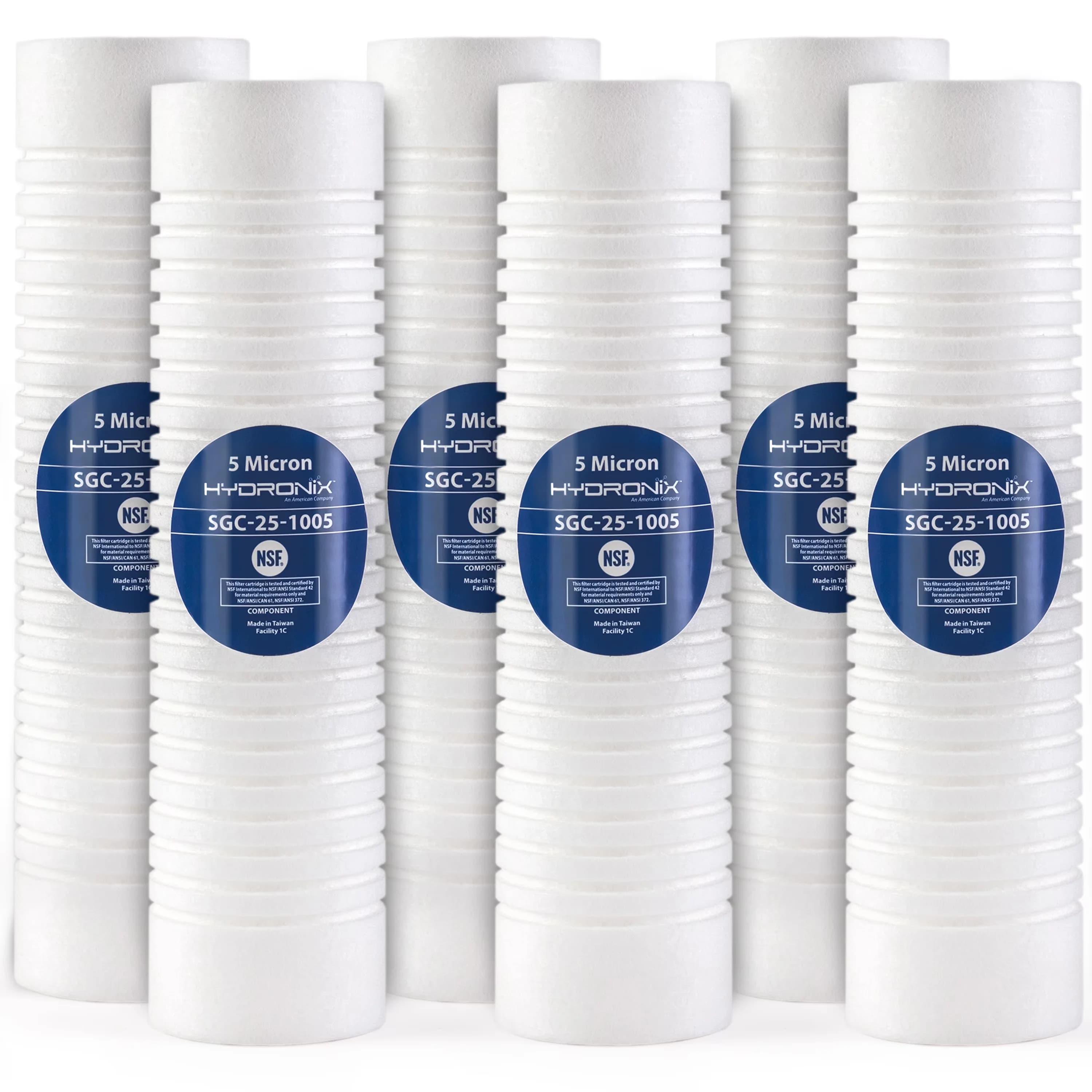 Compact Water Filtration with AP110 Model (6 Pack), Interchangeable - 25-1005 Model E47B4C